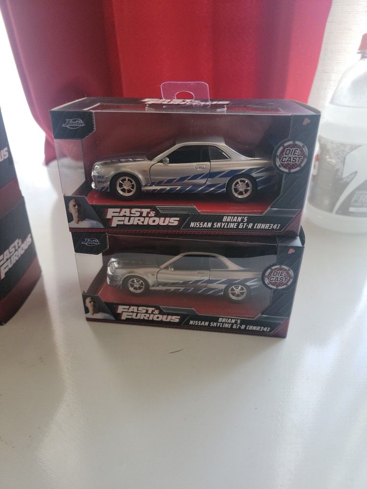 Jada 1/32 The Fast And Furious Diecast Cars