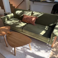 Ashbury Mid Century Modern Futon Sofa Bed