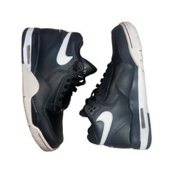Nike Flight Legacy Black And White Shoes