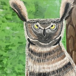 Owl Painting 