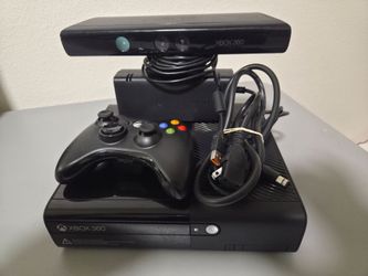 Xbox 360 E Console with Kinect and Controller