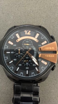 Diesel men’s watch - slightly used/needs battery