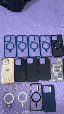 iPhone 14 Pro / 15 Pro Cases - New - Multiple Colors