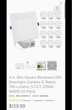 4" COLOR SELECTABLE SLIM