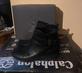 Vincent Camuto leather boots
