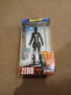 Borderlands Zero Action Figure with Golden Keys