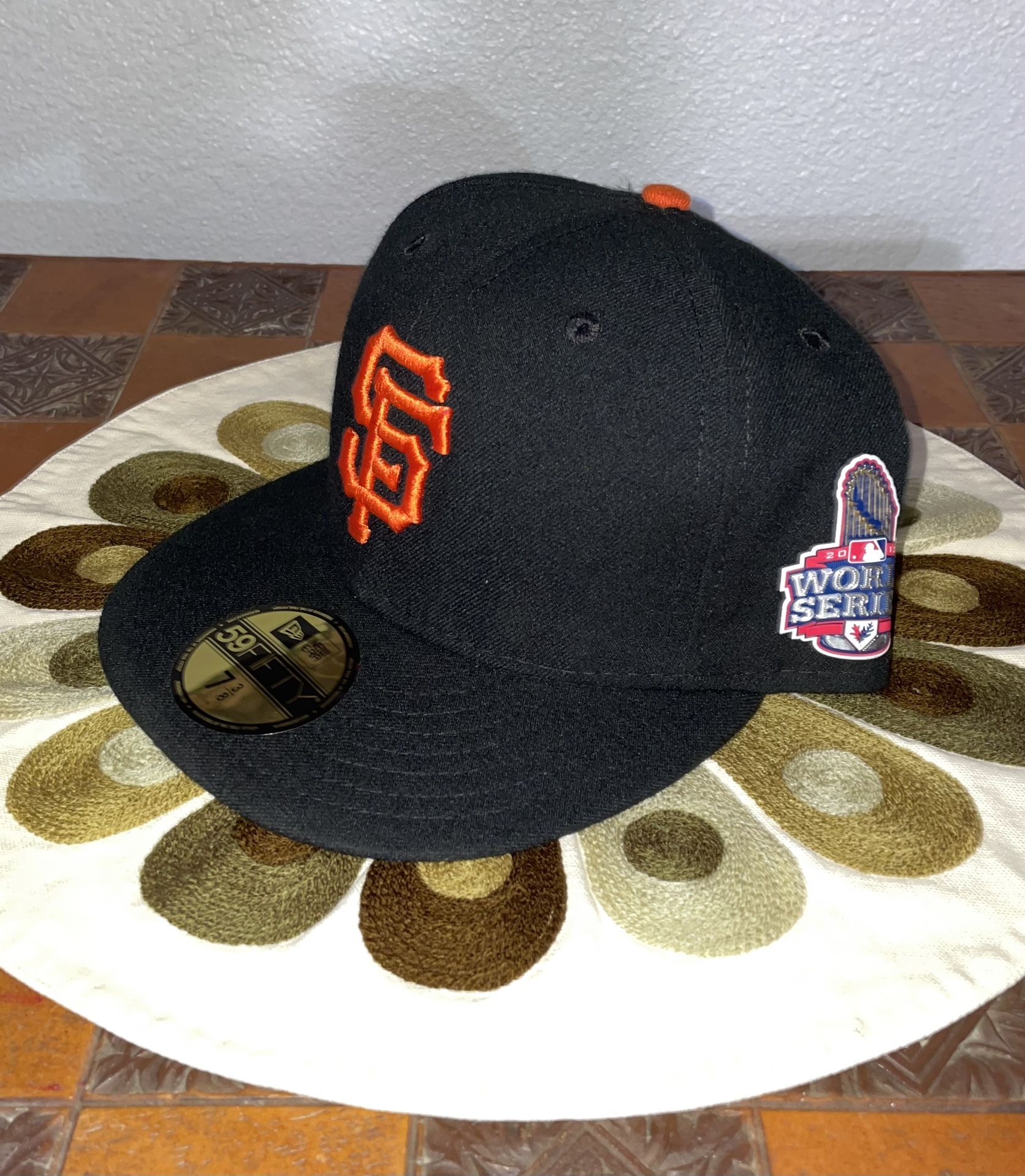 San Francisco Giants New Era 2012 World Series fitted hat size 7 3/8