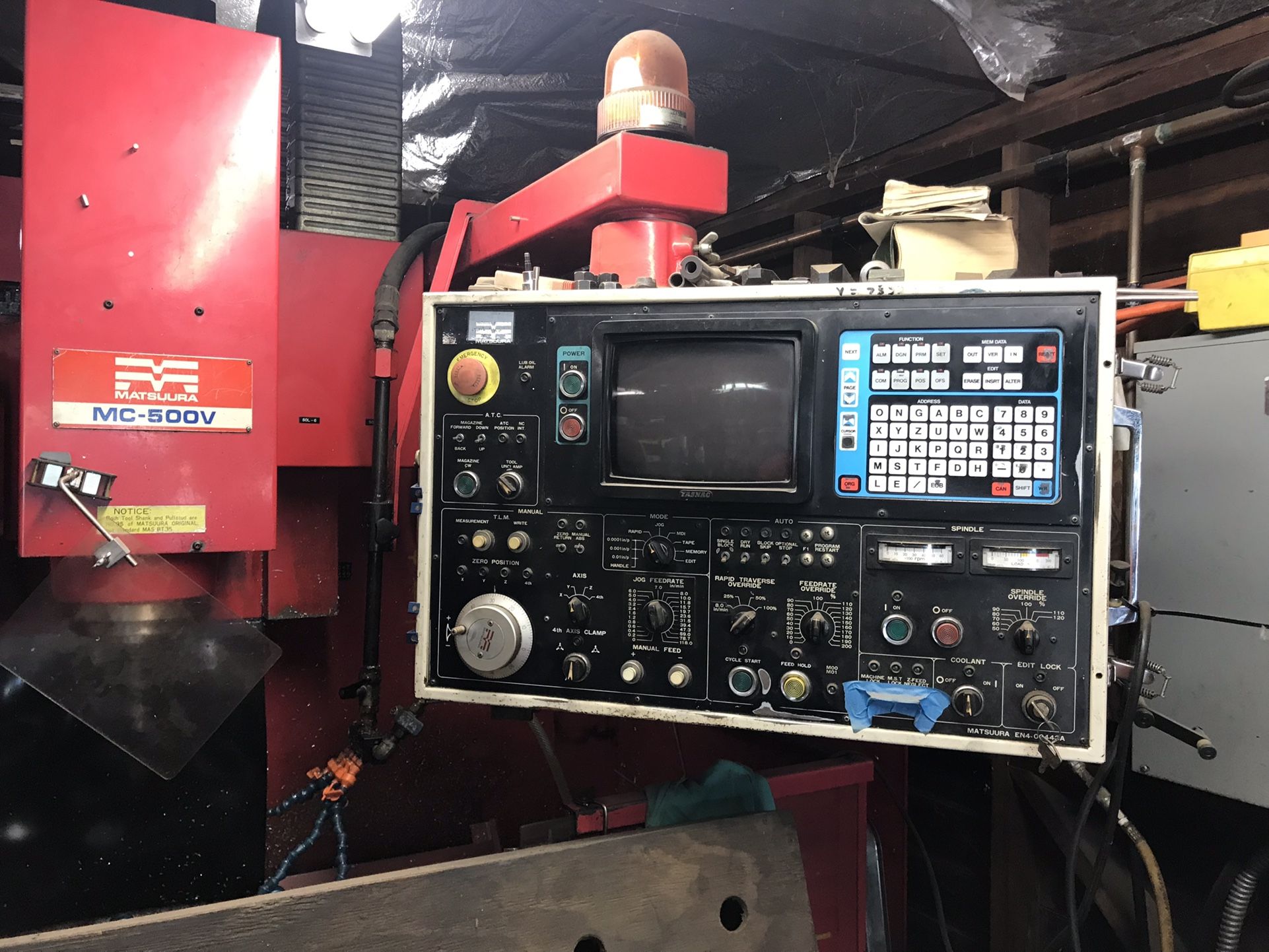 MC-500V Matsuura CNC Mill