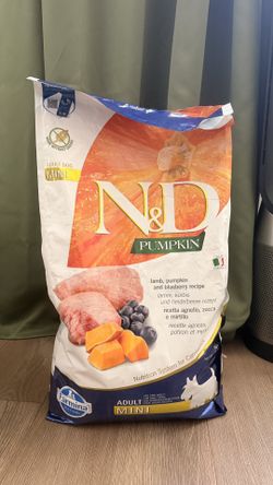 Farmina N&D Pumpkin Adult Mini Dog Food – Lamb, Pumpkin & Blueberry
