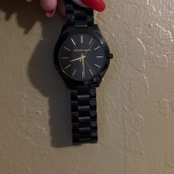 Michael Kors All Black Watch 