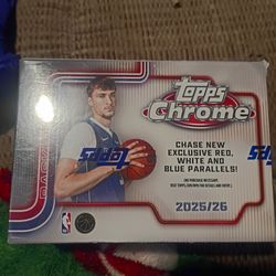 2025/26 TOPPS CHROME BASKETBALL  Blaster Box