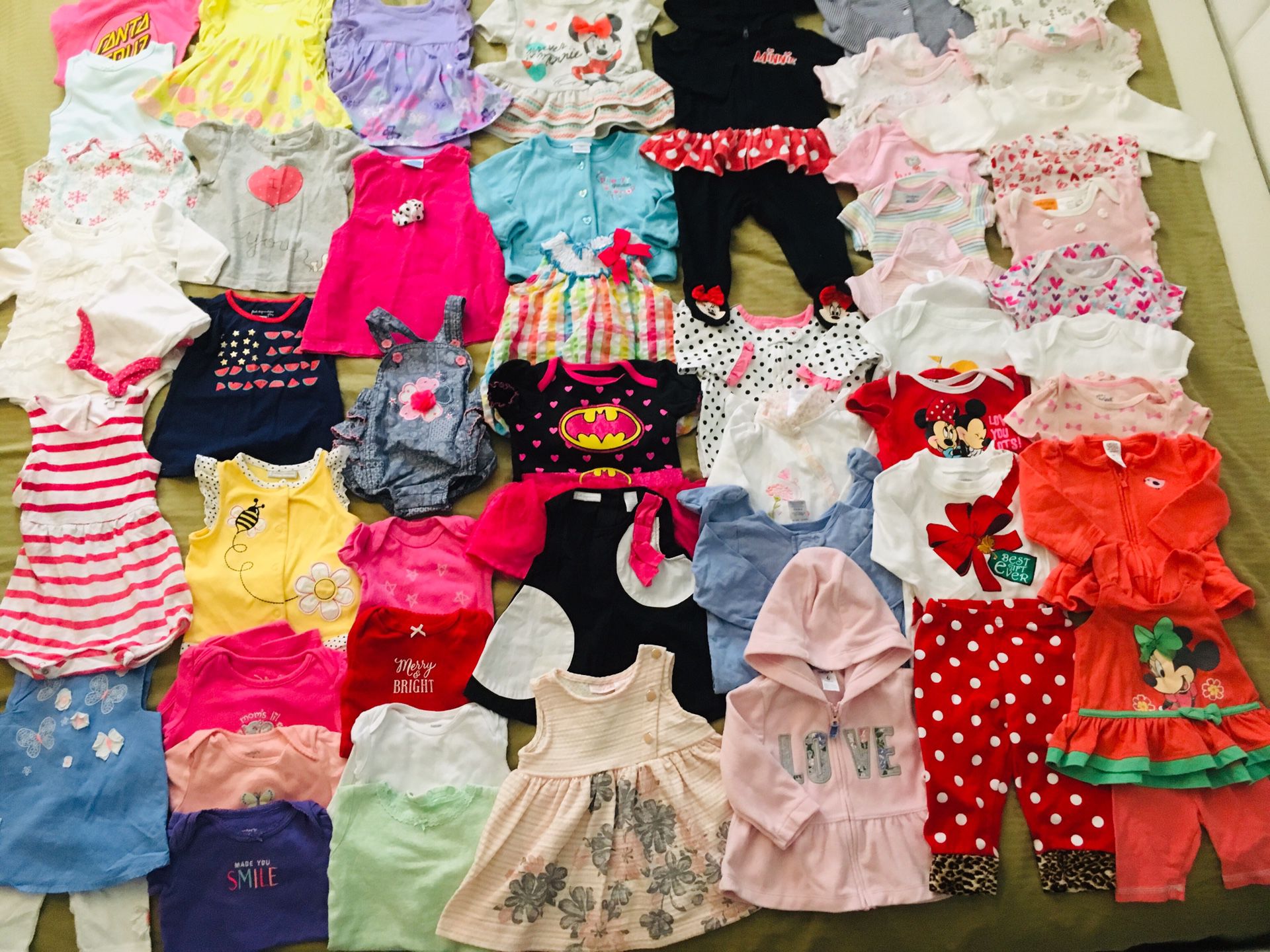 EUC baby girl clothes (3 thru 6m)