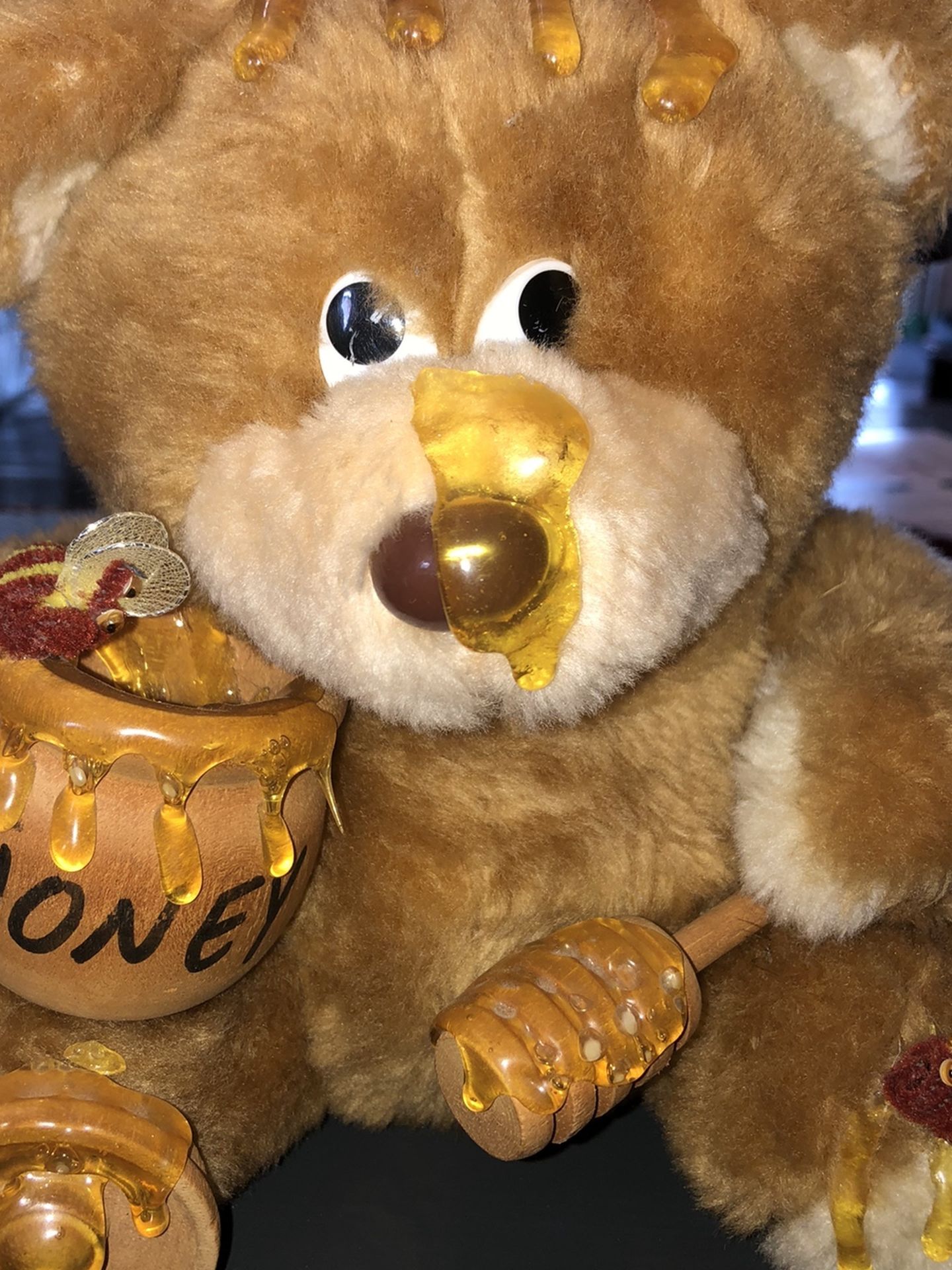 Honey Pot Teddy Bear Plush Retired