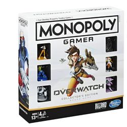 Monopoly Gamer Overwatch Collectors Edition 