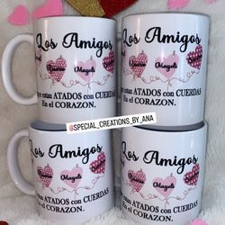 Customized Friendship Mugs 👯♀️💕