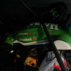 heineken car wall formula 1 decoration