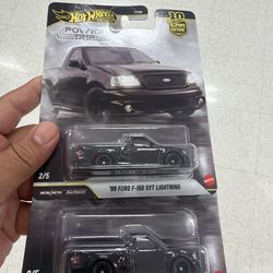 Hot wheels 99 F150 svt  one set of 2
