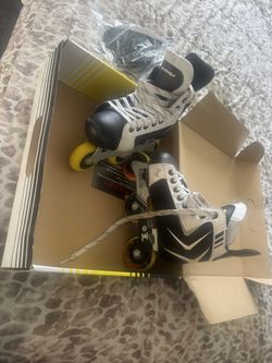 Free youth in line skates