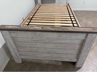 Twin storage bed