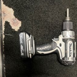 Cordless Makita Drill , Impact And Charger, With it One Battery 