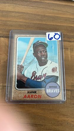 Hank Aaron Atlanta Braves Baseball Card