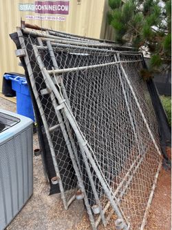 Temporary fence