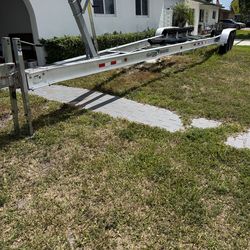 Boat trailer 35 de 18000 libras freno listo para usar tittle in hand