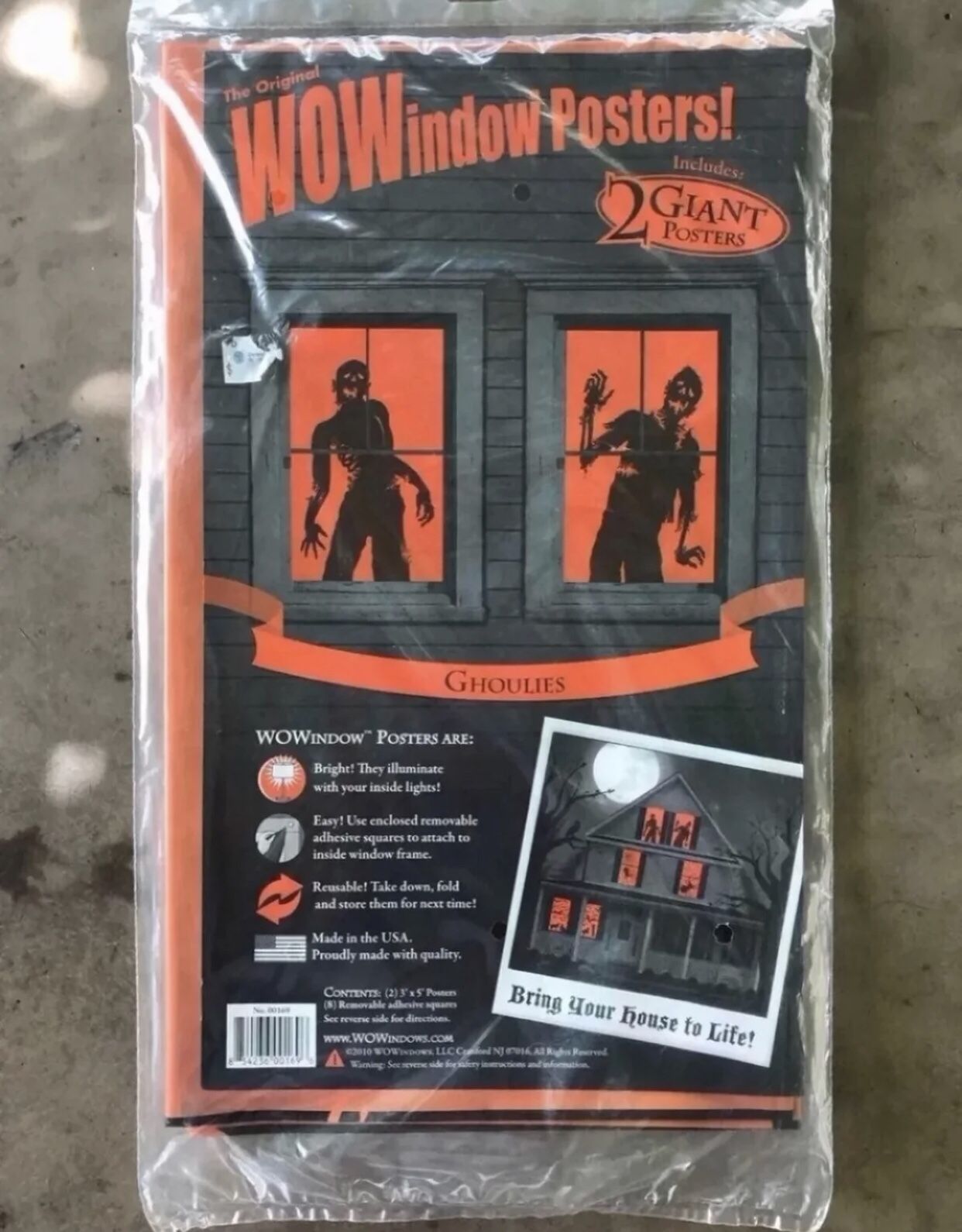 halloween decorations giant window posters