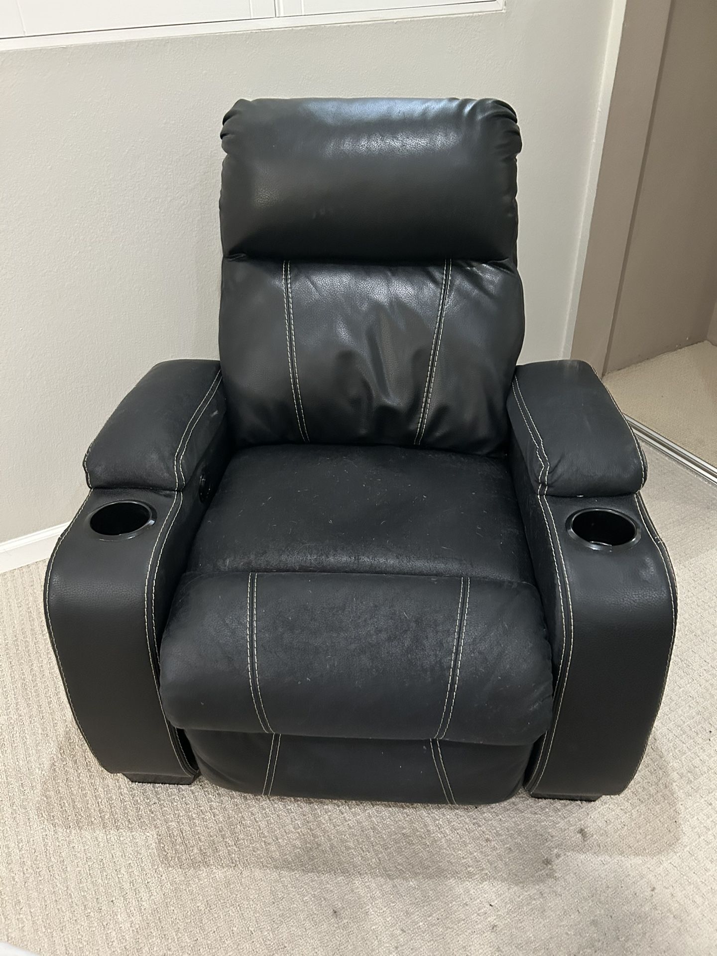 Comfy Leather Recliner For Sale