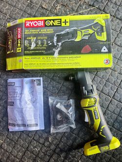 Rare Find! BRAND NEW Ryobi 18V JobPlus Multi-Tool (Open Box)