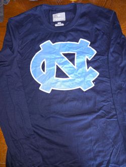 Fanatics north Carolina mens long sleeve graphic shirt size medium new
