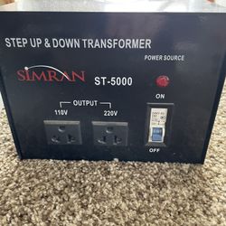Simran 5000 Step Up Step Down Transformer