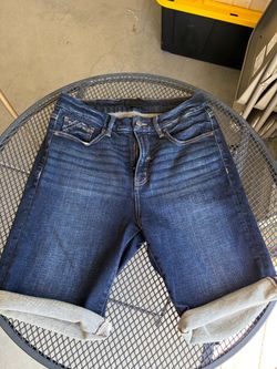 Buckle Black Jean shorts