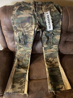 Valabasas Stacked Camo Jeans
