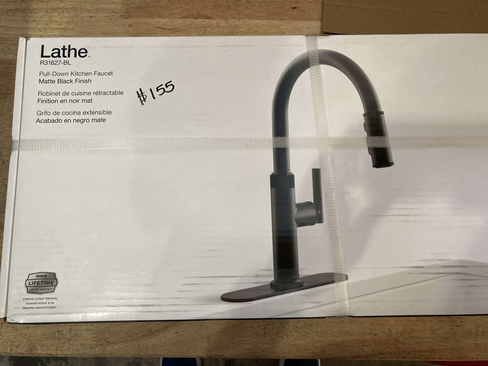 Single Handle Pull Down Kitchen Faucet