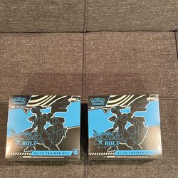 Pokemon Black Bolt ETB, Sealed, Lot of 2