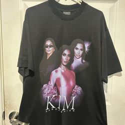 Kim K Balenciaga Shirt