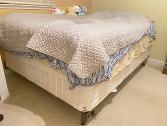 Twin mattress and bed frame