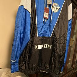 Mitchell & Ness Kansas City Wizard Windbreaker Size L Asking $40 Pick Up In Norcross Ga