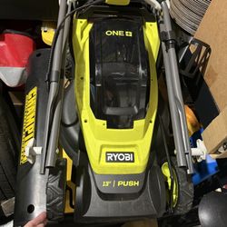 Ryobi 13” Push mower READ DESCRIPTION 