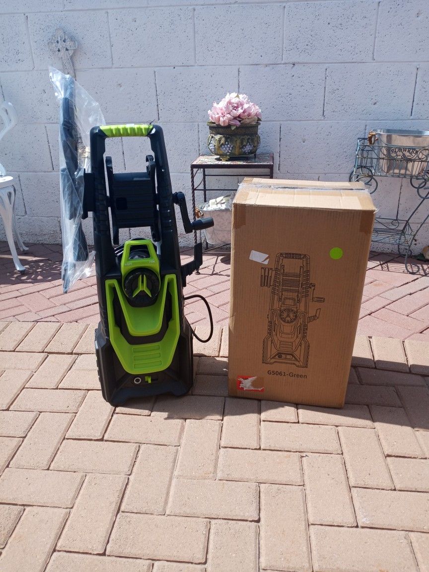 Electric High Pressure Washer G-5061 Green/HTC24S