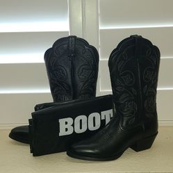 $ 65.00 New Black ARIAT BOOTS Women's Size 7.5