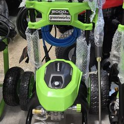Brand New Greenworks  2000-PSI Electric power washer. 
