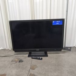 Sharp 52-Inch Black LCD Television with Remote