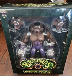 NEW BATTLE TOADS  GENERAL VERMIN  Collection Figure 