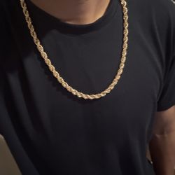 Gold plated chain