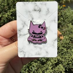 Hello Kitty X Batman Pin