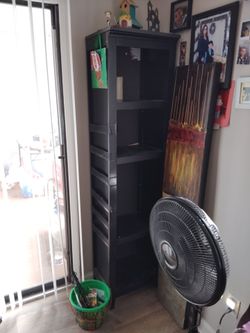 Tall bookshelf