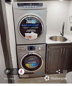 Washer and dryer