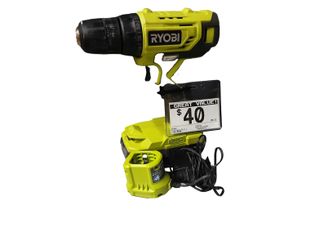 Ryobi P209dcn Yellow Cordless Standard Drill